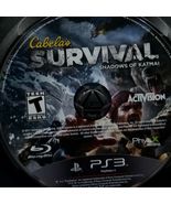Cabela&#39;s Survival: Shadows of Katmai (Sony PlayStation 3, 2011) Disc Only - $199.81 MXN