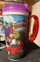 Walt Disney World Resort Parks Rapid Fill Refillable Travel Mug Micky &amp; Minnie - £6.20 GBP