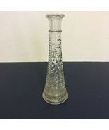 Vintage glass flower bud vase shabby chic cottage decor wedding table piece - $368.45 MXN