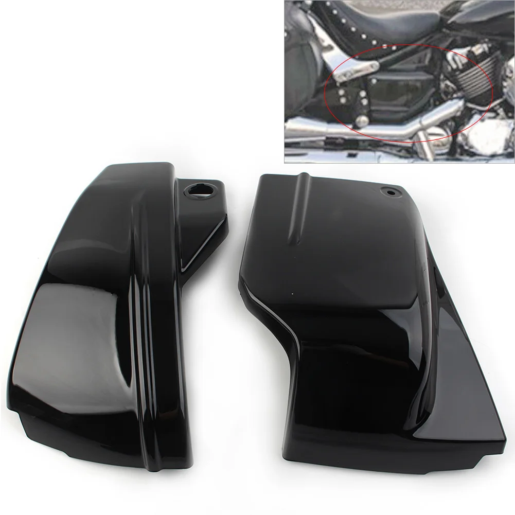 1Pair Motorcycle ABS Battery Side Cover Protector   V  650 Drag 650 XVS650 XVS65 - $303.67