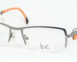 Bx. BX-447 2 Occhiali Grigi / Argento / Arancione / Viola Montatura 51-1... - $95.88