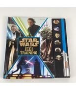 Star Wars Jedi Training Play Sound Hardcover Book Light Sabre 2015 Talki... - $39.19 CAD