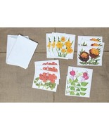 Vintage Current Garden Glory Blank Notecard Set Flowers Artist Needham - £9.34 GBP