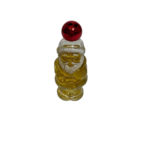 Vintage Avon Jolly Santa Here&#39;s My Heart Cologne Bottle New In Box Christmas - £8.58 GBP