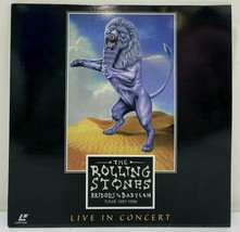 The Rolling Stones Bridges to Babylon Tour 1997-1998 Live in Concert Laser Disc - £46.85 GBP