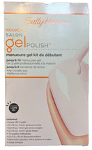 Sally Hansen Salon Gel Polish Gel Manicure Starter Kit SHELL WE DANCE Ne... - $29.67