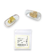 DOLCE &amp; GABBANA Nose Pads for Sunglasses Eyeglasses Clear Gold Push In Type - €44,99 EUR