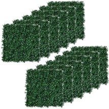Outsunny Dark Green Artificial Grass Wall Panels Indoor/Outdoor Decor - $2,346.55 MXN