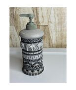 Vtg Elephant 3D Tribal Soap Dispenser Pump Lotion Decorative Bathroom Ac... - $222.73 MXN