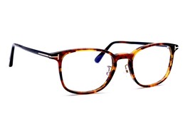 New Tom Ford TF5594-D/V 056 Blue Block Havana Authentic Eyeglasses Frame 52-19 - $215.05