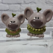 Disney Animators Collection Frozen Rock Troll Figures Lot Of 2 Glitter Sparkle - £9.34 GBP