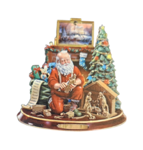 Holiday Acrylic Car Ornament, Backpack Access, Tree Decor-New - Santa - £10.40 GBP