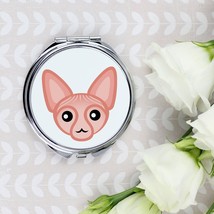 A pocket mirror with a Sphynx cat. A new collection with the cute Art-Dog cat - £8.11 GBP