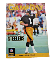 Pittsburgh Steelers GameDay,  Steelers vs. Browns Oct 15. 1989 - $18.99