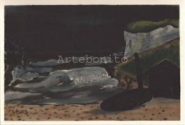 Artebonito - Georges Braque Lithograph La Vague Lithograph Maeght 1968 - £71.77 GBP