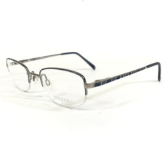 Aristar Petite Eyeglasses Frames AR16301 COLOR-543 Blue Shiny Silver 48-19-135 - £43.96 GBP