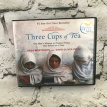 Three Cups Of Tea By Greg Mortenson &amp; David Oliver Relin Audio Book 11-C... - £3.10 GBP