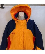 Columbia Bolda Nova Ski Jacket Coat Medium Yellow - Missing Liner - £17.43 GBP