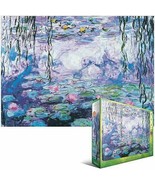 NEW Eurographics Claude Monet Water Lilies 1000 Jigsaw Puzzle Waterlillies - £20.79 GBP