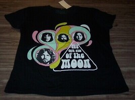 Women&#39;s Teen Juniors Pink Floyd Dark Side Of The Moon T-shirt Band Medium New - £15.83 GBP