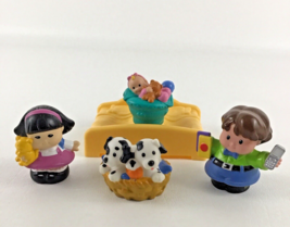 Fisher Price Little People Family Furniture Bed Sonya Lee Baby Puppies T... - $24.70