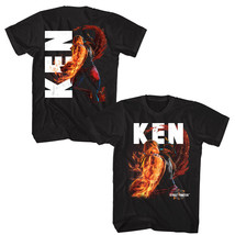 Street Fighter 6 Ken Masters Men&#39;s T Shirt American Karate Character Capcom - £21.18 GBP+