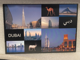 Dubai Burj Khalifa, Madinat Jumeirah &amp; Attractions Postcard Pre-Owned/Un... - $12.99