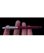 Parker Jotter Burgundy Red Pen Silver Metal Ballpoint Black Ink Vintage - €23,65 EUR