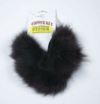 COPPER KEY NWT SOFT FAUX FUR SCRUNCHIE  PONYTAIL HOLDER HAIR ACCESSORY NEW - $5.53