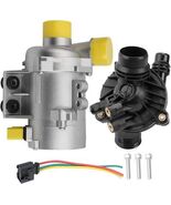 Electric Engine Water Pump W/Thermostat 11517521584 Compatible with BMW ... - $242.13