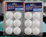 2 Sport Design Table Tennis Balls (6-Pack Each) - $8.42