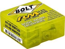 Bolt Full Body Plastic Fastener Replacement Kit For The 2001-2008 SUZUKI RM 125 - £21.50 GBP