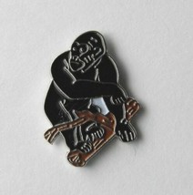 Gorilla Ape In Tree Novelty Lapel Pin Badge 3/4 Inch - £4.28 GBP
