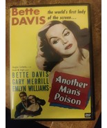 Another Man&#39;s Poison ( rare 1951 DVD ) * Bette Davis * Gary Merrill - $26.62 CAD