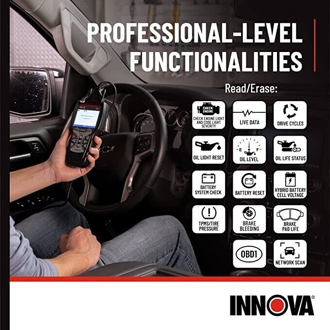 Innova 5610 obd2 bidirectional scan tool vehicle code scanner