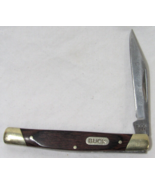 Buck 379 Single Blade Collector&#39;s Edition Folding Pocket Knife Brown Woo... - $64.34