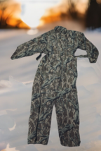 Camo Insulated Coveralls Womens Medium Zip Legs USA Union-All Back Flap ... - $37.90