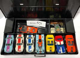 8pc New Old Stock 1972 AURORA AFX Non-Mag HO Slot Cars Unused Downey CA! Lot671 - £559.54 GBP