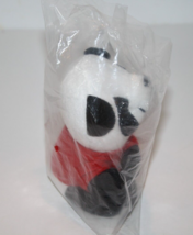 Ivy Panda Bear Mini Valentines Plush 4&quot; Hook and Loop Feet Soft Toy Stuffed NEW - £9.16 GBP