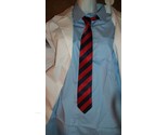 Half Life Necktie Black Mesa striped TIE Blue red stripes Gr8 Gift Ridic... - $12.00+