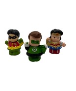 Fisher-Price Little People Superheros Robin &amp; Wonderwoman Set of 3 - $210.26 MXN