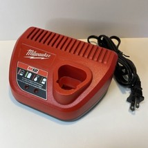 NEW Genuine Milwaukee 48-59-2401 M12 12V Lithium Ion Battery Charger 12 Volt - £10.50 GBP