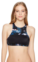 Roxy Womens Keep Crop Top, Anthracite Blur Paint, Small - £20.65 GBP