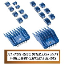 Andis Attachment Guard Guide Blade Comb*Fit Ag,Oster A6 A5,Wahl KM5,KM10 Clipper - £2.39 GBP+