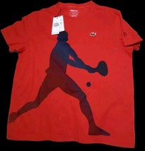 Lacoste Sport 7/XXL Novak Djokovic Limited Edition Printed Shirt Regular Fit - £55.56 GBP