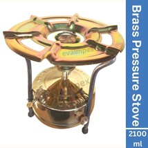 Kerosene pressure stove paraffin cook stove brass pressure stove 2100ml - £87.04 GBP