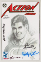 Action Comics 1000 Curt Swan Variant SIGNED Jose Luis Garcia Lopez Dan Jurgens + - £39.46 GBP