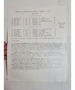 Vintage 1970s Oregon Ducks Basketball Game Notes Rosters 1977 UofO Kamik... - £10.91 GBP