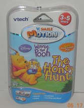 Vtech Vsmile V Motion Disney Winnie The Pooh The Honey Hunt Game Educational - $14.43