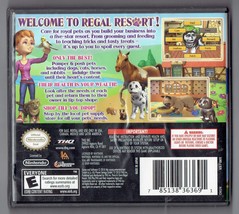 Paws And Claws Regal Resort Nintendo Ds Game Empty Case Only - £3.89 GBP